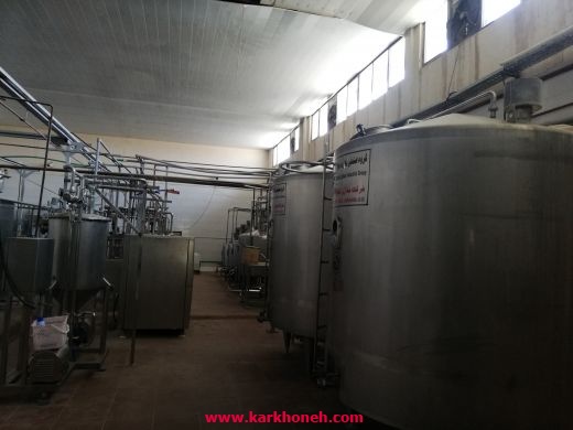 فروش کارخانه لبنیات وآب آشامیدنی 