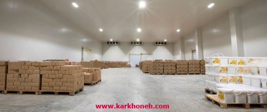  سردخانه هشتصد تنی